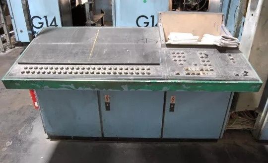 Baker Perkins #G14, Coldset Web Offset Press Line, 4-Unit / 3-Web, 22.8" (580 mm) Cutoff x 38" (965 mm) Web - Image 9