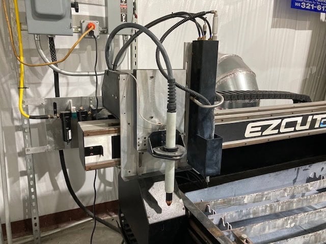 Ez Cut #8000-HT-PM105, Plasma Cutter, 5' x10' table, Hypertherm Powermax 105, 105 Amps, 2017 - Image 4