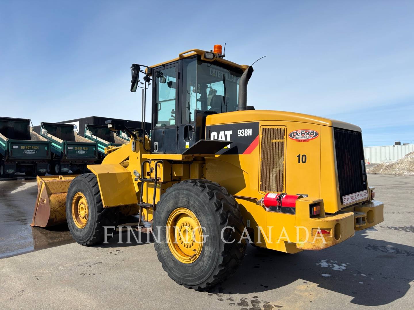 Cat 938H, Wheel Loader, 7197 hours, S/N: MJC00837, 2010 - Image 4