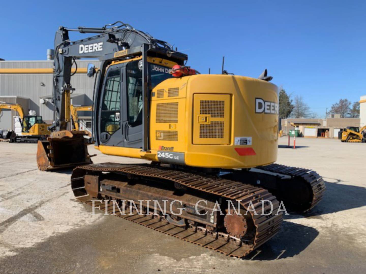 John Deere 245GLC, 9830 hours, S/N: 1FF245GXKJF800581, 2018 - Image 4
