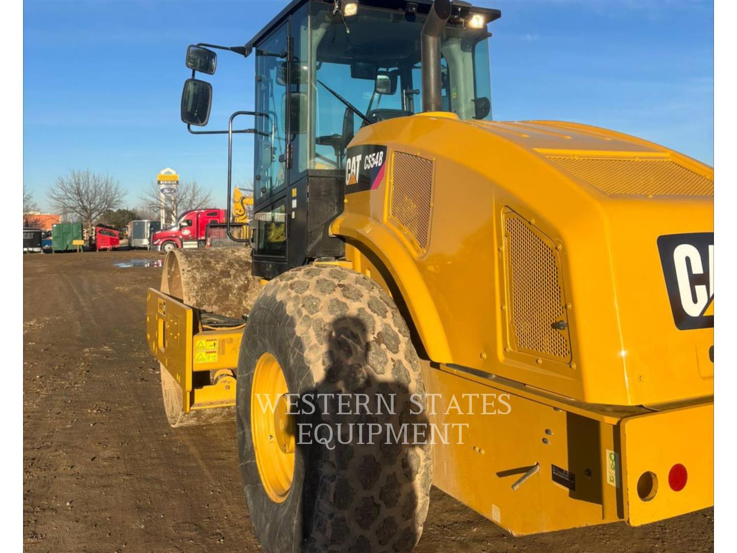 Caterpillar CS54B, Vibratory Single Drum Smooth, 3960 hours, S/N: CS501046, 2020 - Image 3