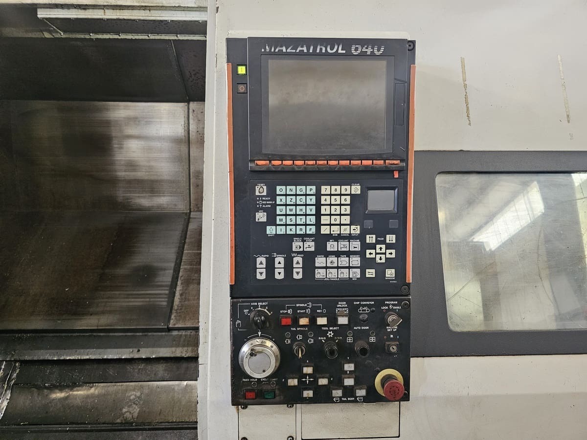Mazak #Slant-Turn-450, 2-Axis CNC Lathe, 28" swing, 24" turning diameter, 80" machining length, 20" chuck - Image 4