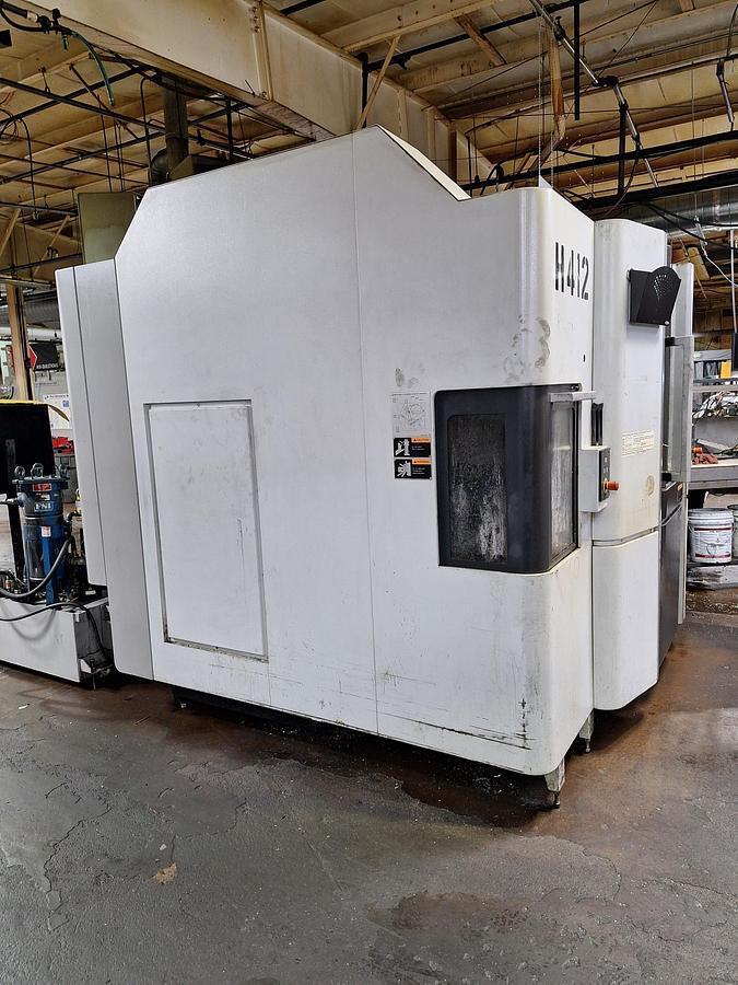 Mori Seiki #NHX-4000, 4-Axis Horizontal Machining Center, 22" X, 22" Y, 26" Z, 40 HP, 12000 RPM, 60 automatic - Image 1