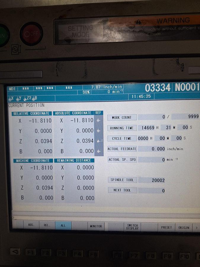 Mori Seiki #NHX-4000, 4-Axis Horizontal Machining Center, 22" X, 22" Y, 26" Z, 40 HP, 12000 RPM, 60 automatic - Image 8