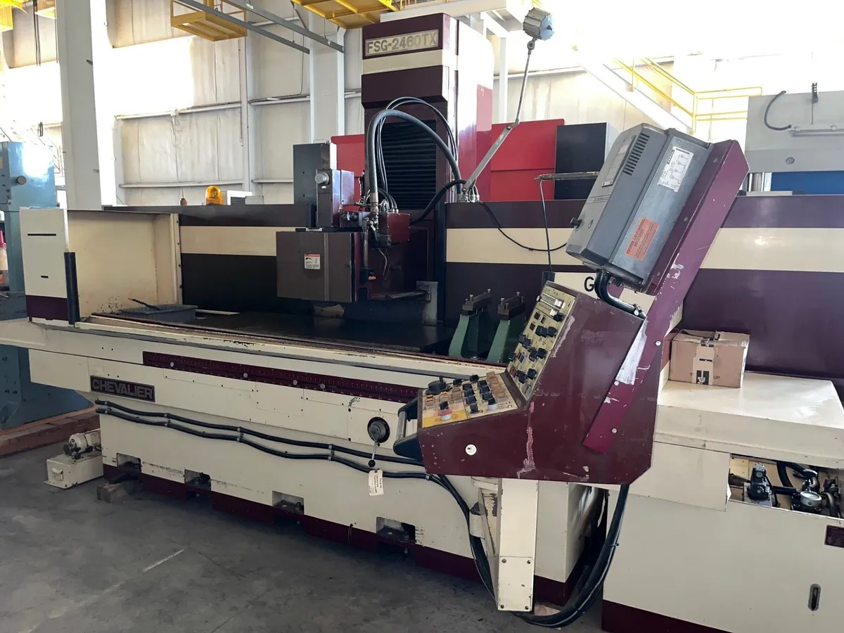 24" x 60" Chevalier #FSG-2460TX, Reciprocating Surface Grinder, 24" x60" table, 3960 lb. load, 15 HP, EM - Image 2