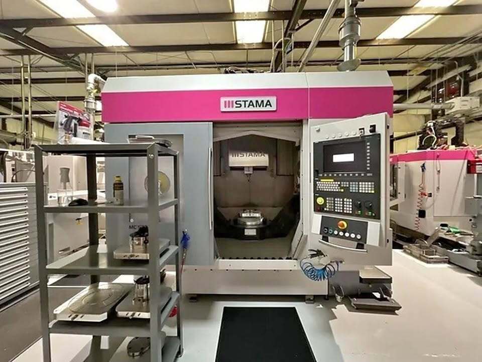 Stama #MC533, 5-Axis Vertical Machining Center, 25" X, 15" Y, 15" Z, 25 HP, 12000 RPM, 72 automatic tool - Image 1