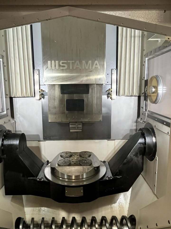 Stama #MC533, 5-Axis Vertical Machining Center, 25" X, 15" Y, 15" Z, 25 HP, 12000 RPM, 72 automatic tool - Image 3