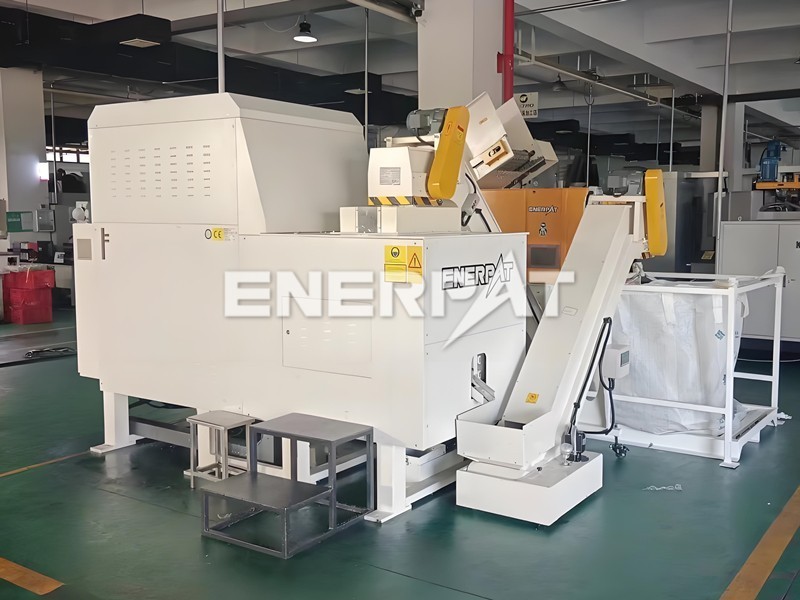 No. BMS-1090 Enerpat, Automatic Metal Chips Briquette Press Machine, 15 HP, 3.5" Diameter Briquettes, 100T - Image 5