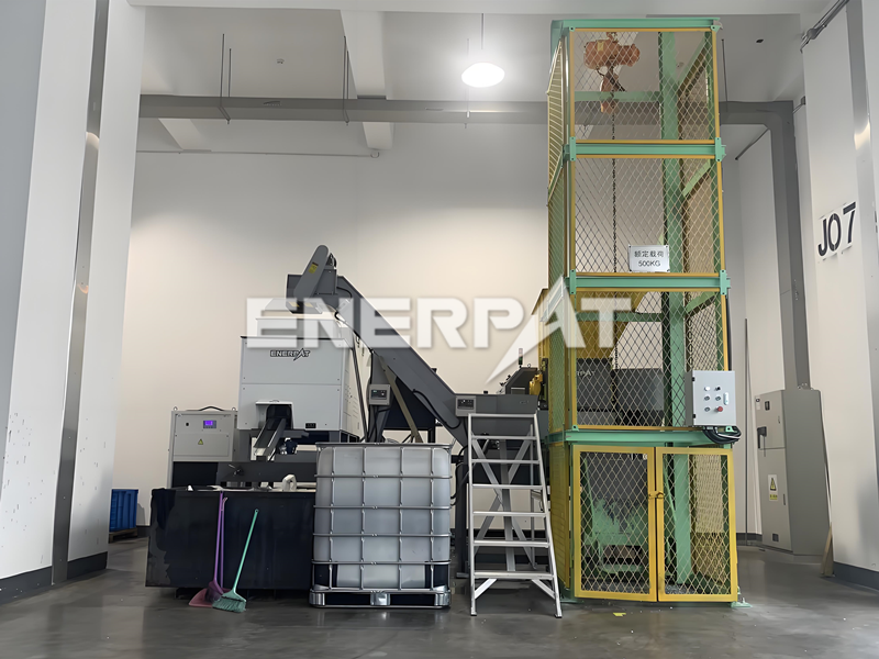No. BMS-1090 Enerpat, Automatic Metal Chips Briquette Press Machine, 15 HP, 3.5" Diameter Briquettes, 100T - Image 7
