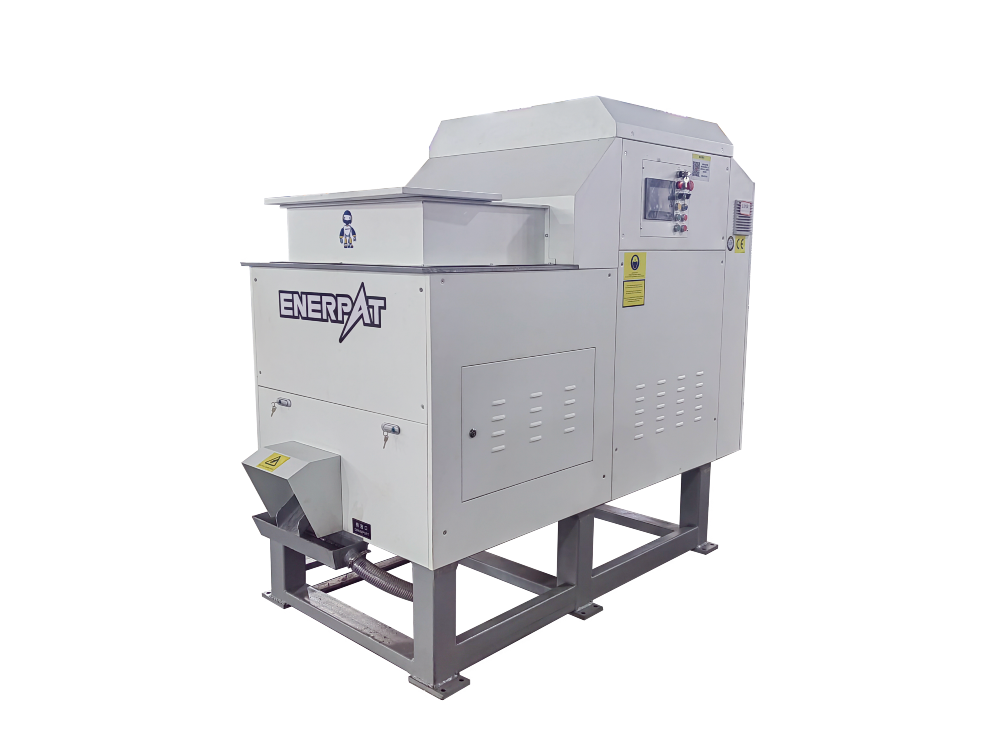 No. BMS-1090 Enerpat, Automatic Metal Chips Briquette Press Machine, 15 HP, 3.5" Diameter Briquettes, 100T - Image 9