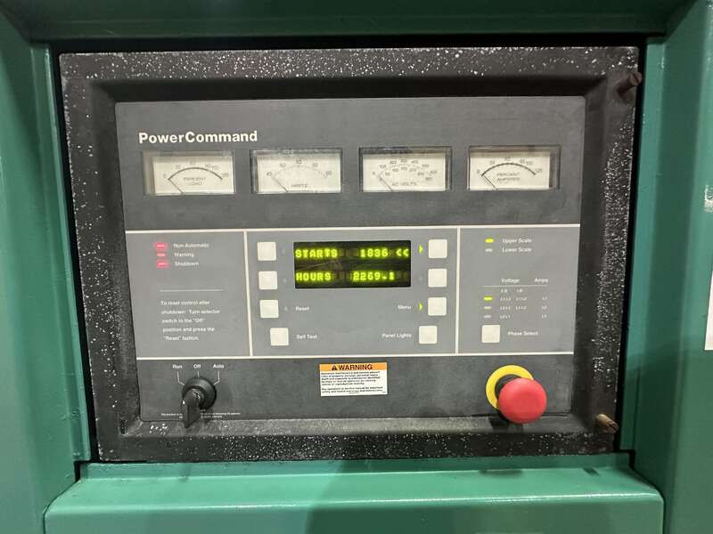 1100 KW Cummins #DFLB, diesel generator set, 277/480 Volts, 2269 hours, 1620 HP @ 1800 RPM, KTA50-G2 engine - Image 7