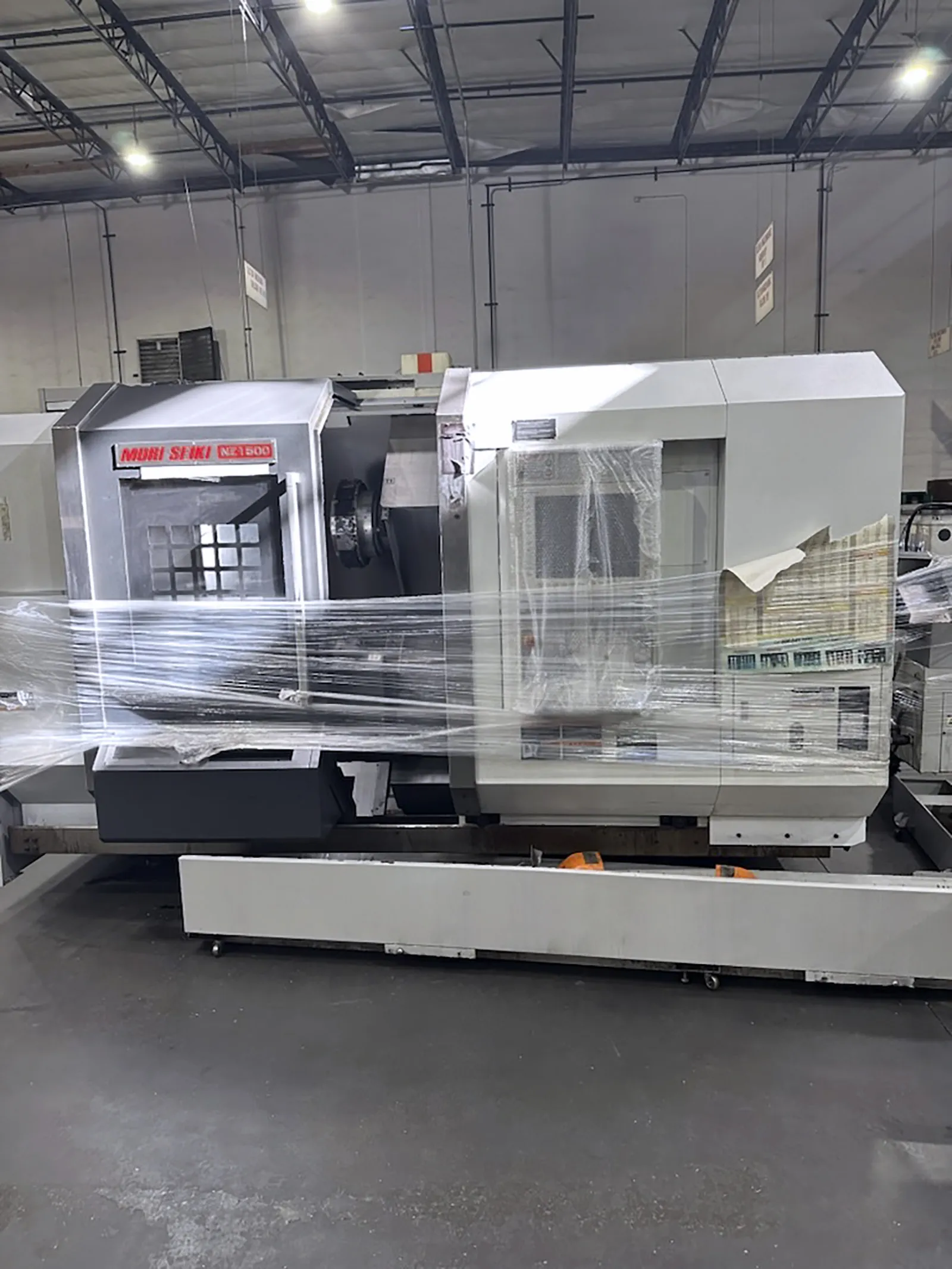 Mori Seiki #NZ-1500T2Y2, CNC lathe, 31.5" swing, 3-jaw, 2" bar, 44.4" centers, MSX-701 III, tool pre-setter - Image 1