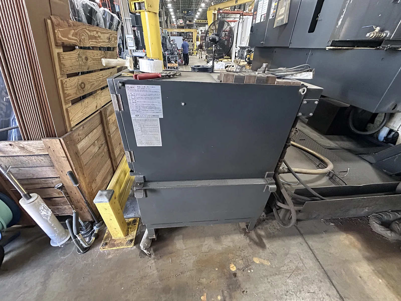 OKK #HM-100S, CNC horizontal machining center, 60 automatic tool changer, 55.1" X, 43.3" Y, 39.3" Z, 12000 - Image 10