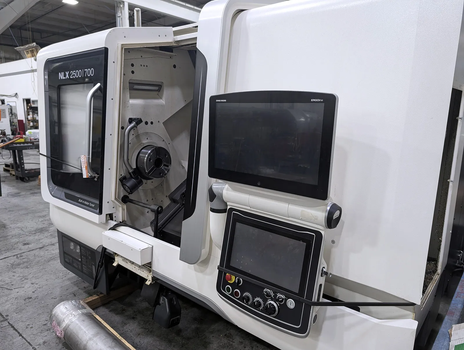 DMG, Mori #NLX-2500SY/700, CNC lathe, 36.2" swing, 12" chuck, 3.1" bar, 14.4" dia., 27.7" lgth, 4000 RPM - Image 1