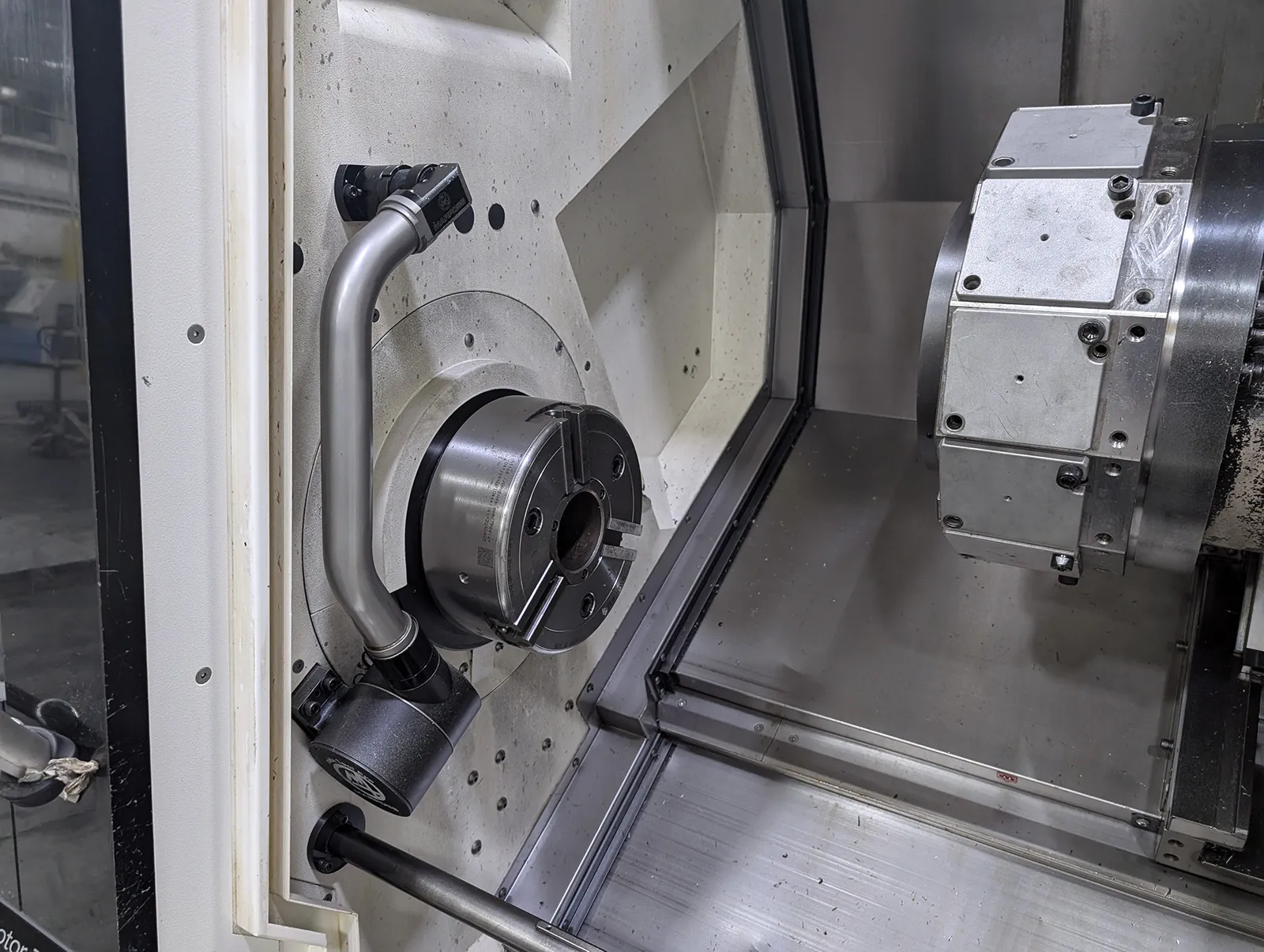 DMG, Mori #NLX-2500SY/700, CNC lathe, 36.2" swing, 12" chuck, 3.1" bar, 14.4" dia., 27.7" lgth, 4000 RPM - Image 2