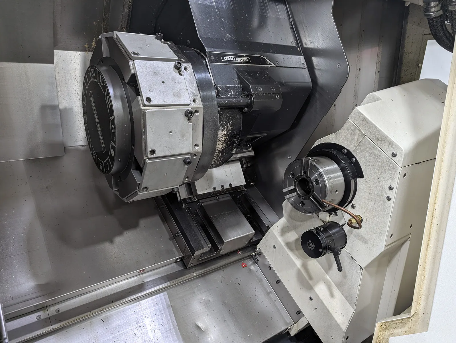 DMG, Mori #NLX-2500SY/700, CNC lathe, 36.2" swing, 12" chuck, 3.1" bar, 14.4" dia., 27.7" lgth, 4000 RPM - Image 3