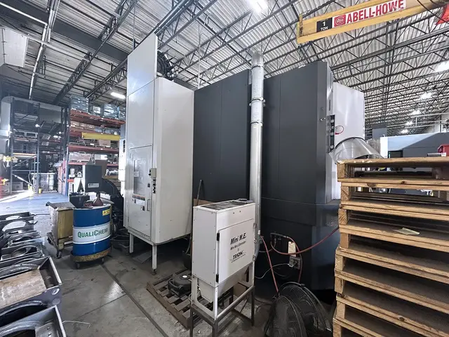 OKK #HM-100S, CNC horizontal machining center, 60 automatic tool changer, 55.1" X, 43.3" Y, 39.3" Z, 12000 - Image 3