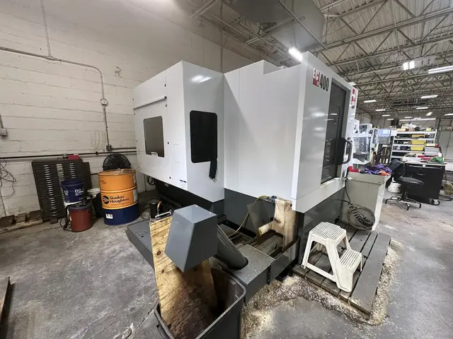 Haas #EC-400, CNC horizontal machining center, 24+1 automatic tool changer, 22" X, 25" Y, 22" Z, #40, 15.75" - Image 4