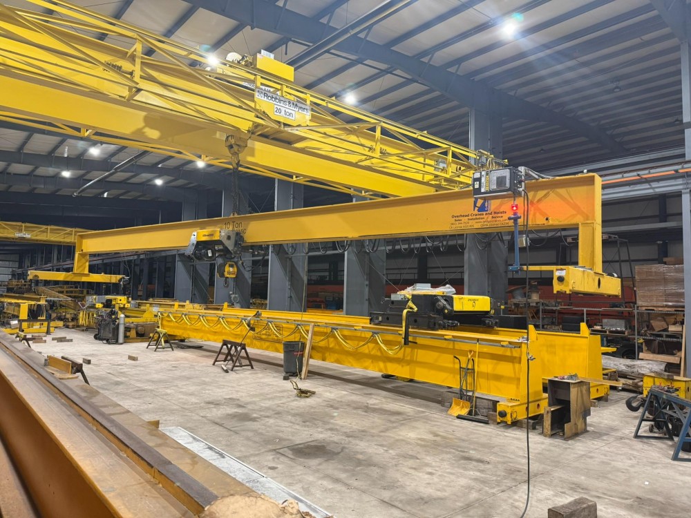 10 Ton, Street, 49' 0" Span, 26' Lift, Class D, Pendant, VFD Bridge/Trolley, 2016 [#2721] - Image 3