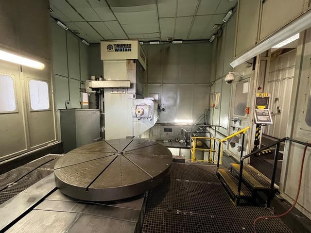 Wotan #M3FT/P, 7-axis CNC Horizontal Boring Mill, 4.7" spindle, 50 HP, 3000 RPM, 157.4" x118" x23.6" travel - Image 1