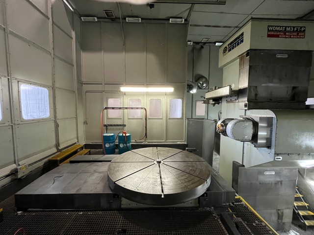 Wotan #M3FT/P, 7-axis CNC Horizontal Boring Mill, 4.7" spindle, 50 HP, 3000 RPM, 157.4" x118" x23.6" travel - Image 2