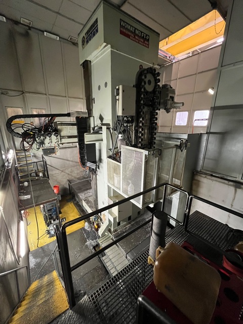 Wotan #M3FT/P, 7-axis CNC Horizontal Boring Mill, 4.7" spindle, 50 HP, 3000 RPM, 157.4" x118" x23.6" travel - Image 3