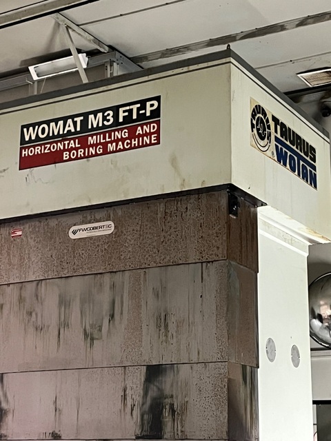 Wotan #M3FT/P, 7-axis CNC Horizontal Boring Mill, 4.7" spindle, 50 HP, 3000 RPM, 157.4" x118" x23.6" travel - Image 5
