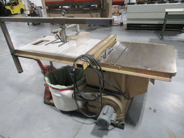 Powermatic #66, Tilting Arbor Table Saw, 10" blade, 5/8" arbor, 11000 SFM, 5 HP, 48" Fence, Dust Collector - Image 4
