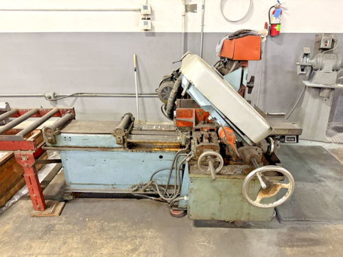 6-7/8" x 11.8" Amada #HA-250, Horiz Band Saw, 1" x 0.042" x 137" blade, 5 HP, 60/115/205 FPM - Image 10