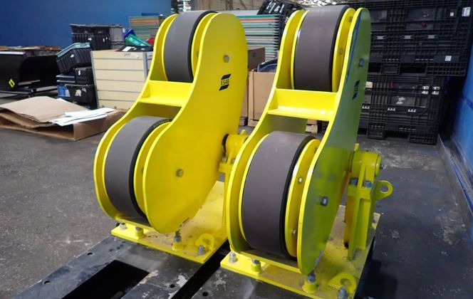 20 Ton, Esab #SI-40, Roller Bed, 460 V., 2012 - Image 9