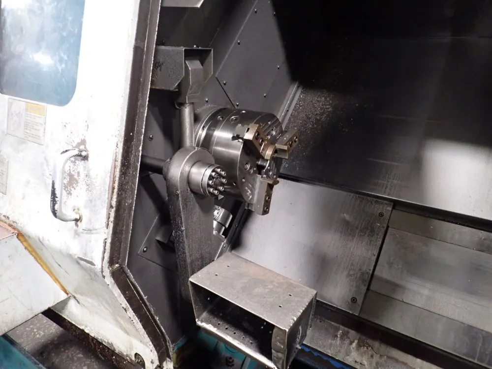 Nakamura -Tome #SC-300, CNC Lathe, 10" 3-Jaw Chuck, 220 V, 12-Spot Tool Changer - Image 6