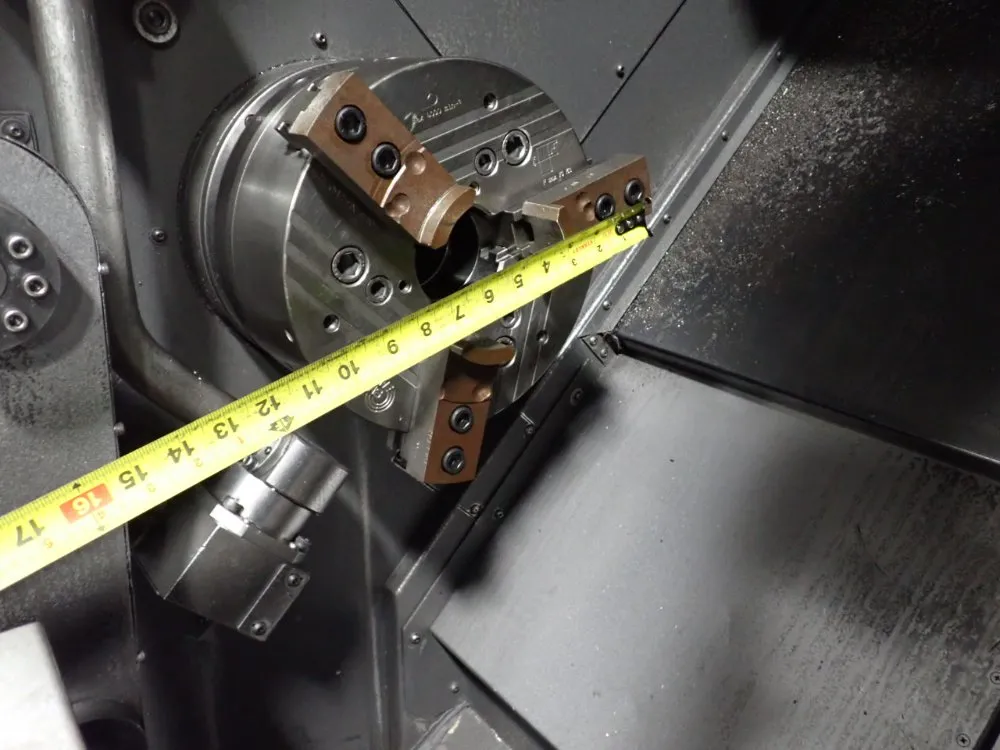 Nakamura -Tome #SC-300, CNC Lathe, 10" 3-Jaw Chuck, 220 V, 12-Spot Tool Changer - Image 10