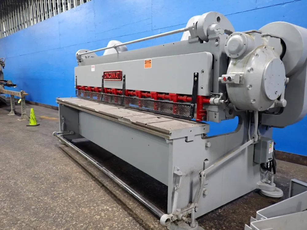 10.4' Cincinnati #1410, Shear, 6 HP, 1620 RPM, 220/440 V. - Image 5