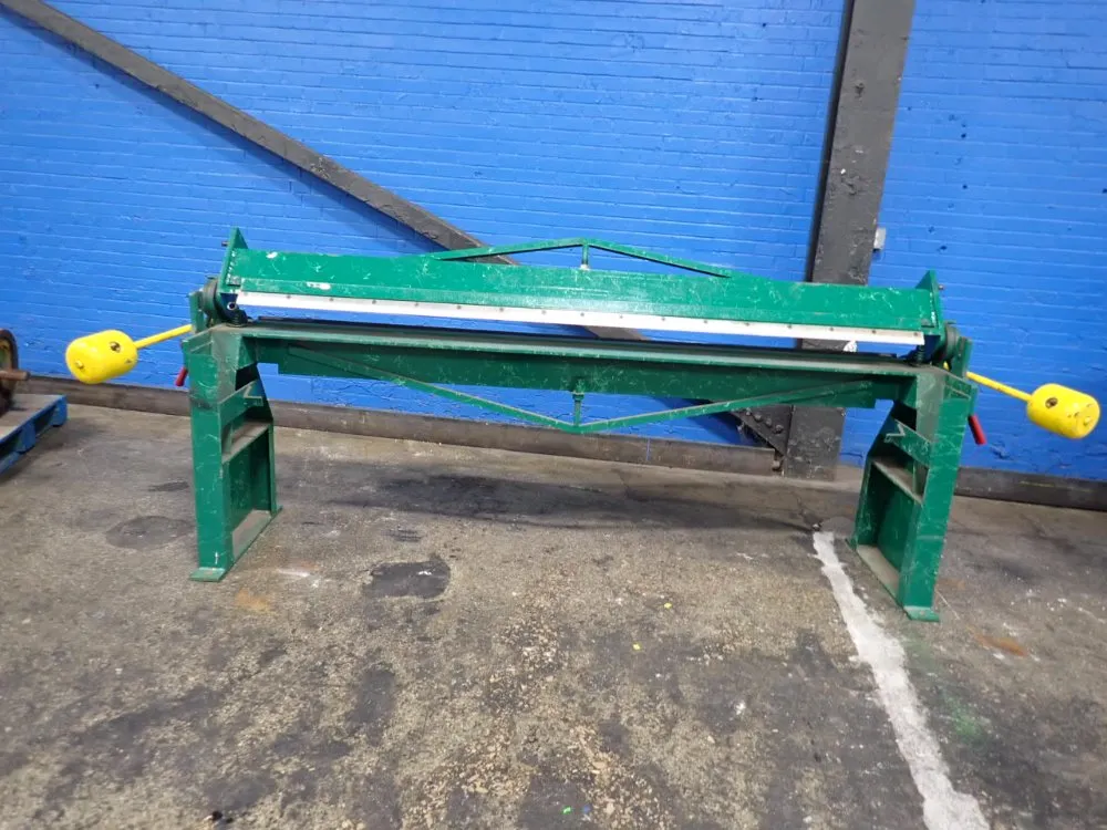 16 gauge x 8' National Sheet Metal Machines Inc. #N9616, Sheet Metal Brake - Image 2