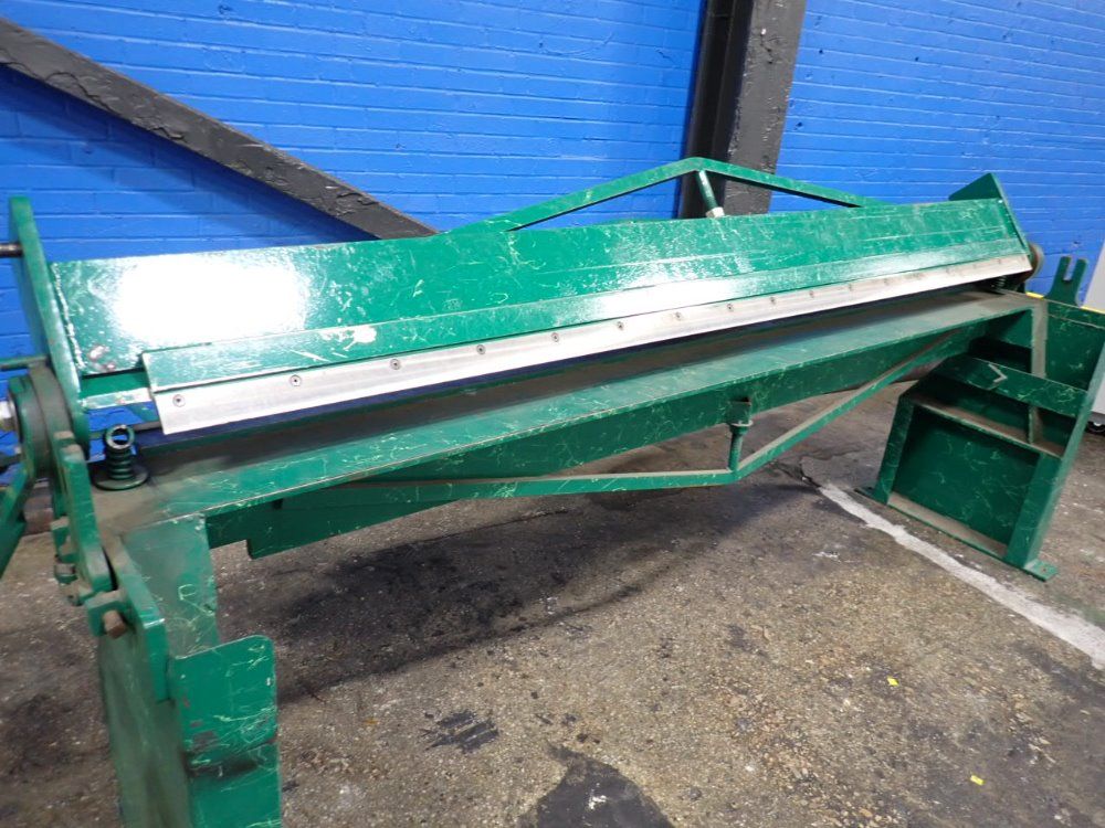 16 gauge x 8' National Sheet Metal Machines Inc. #N9616, Sheet Metal Brake - Image 3