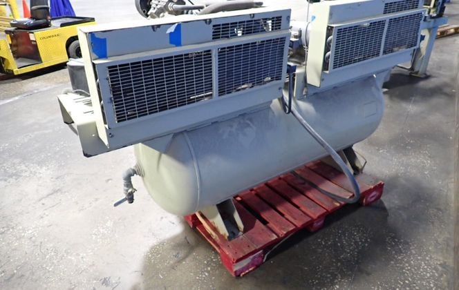 33.6 cfm, 175 psig, Ingersoll-Rand #2-2475E5-P, Air Compressor, 120 gallon Tank, 3 & 5 HP, 1465/1750 RPM - Image 3
