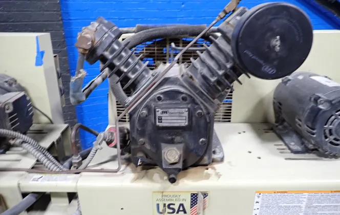 33.6 cfm, 175 psig, Ingersoll-Rand #2-2475E5-P, Air Compressor, 120 gallon Tank, 3 & 5 HP, 1465/1750 RPM - Image 4