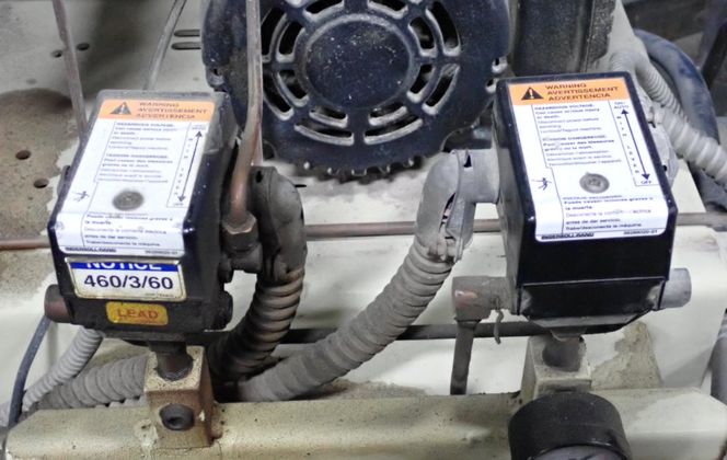 33.6 cfm, 175 psig, Ingersoll-Rand #2-2475E5-P, Air Compressor, 120 gallon Tank, 3 & 5 HP, 1465/1750 RPM - Image 10