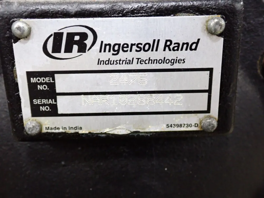 Ingersoll Rand #2475, Air Compressor, 120 gallon Tank, 5.5 & 7.5 HP, 2915/3515 RPM, 190-460 V. - Image 6