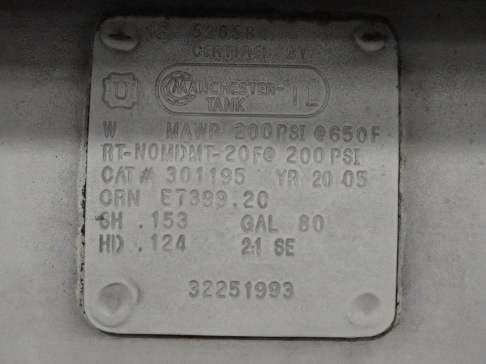 Ingersoll Rand #2475, Air Compressor, 80 gallon Tank, 5 & 3 HP, 1465/1740 RPM, 190-460 V. - Image 6