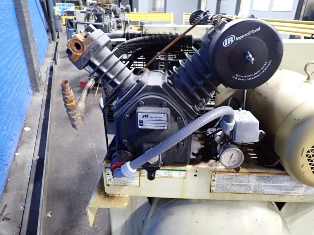 48 cfm, 175 psig, Ingersoll-Rand #2-2475E7.5V-FP, Air Compressor, 120 gallon Tank, 7.5 HP, 1770 RPM, 230/460 - Image 5