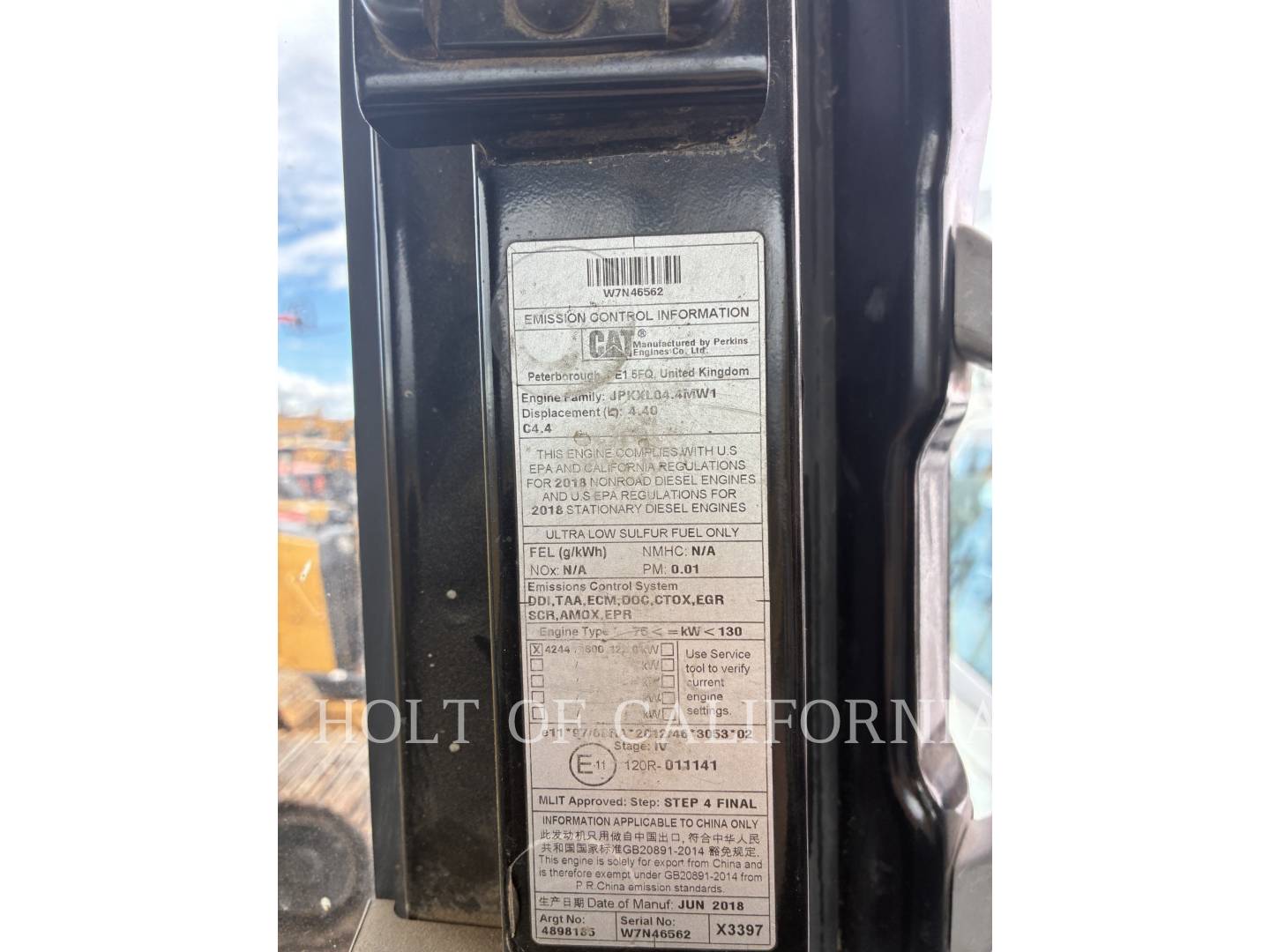 Caterpillar 320, 4672 hours, S/N: HEX10574, 2019 - Image 7