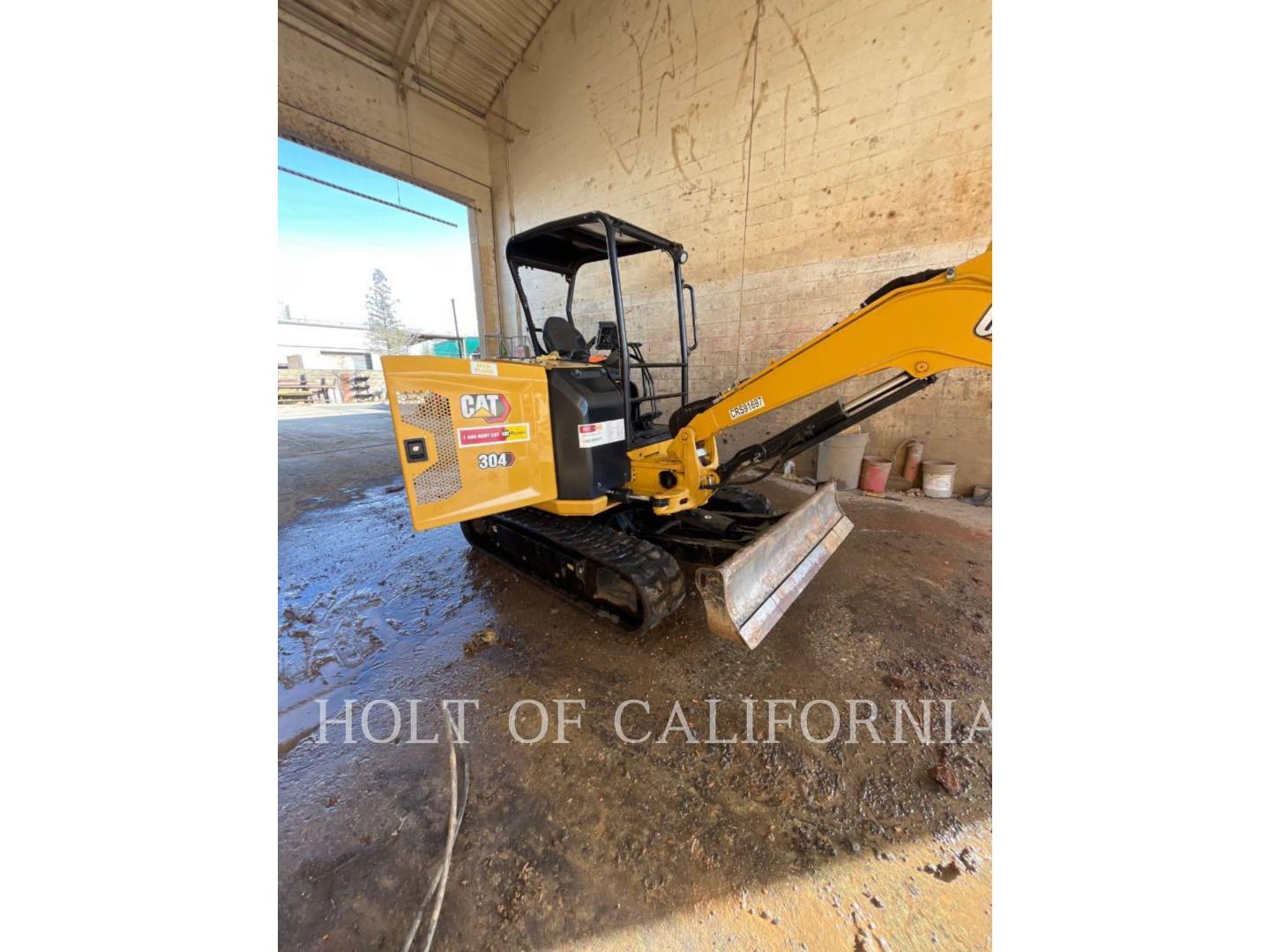 Caterpillar 304, 1278 hours, S/N: AN400470, 2022 - Image 2