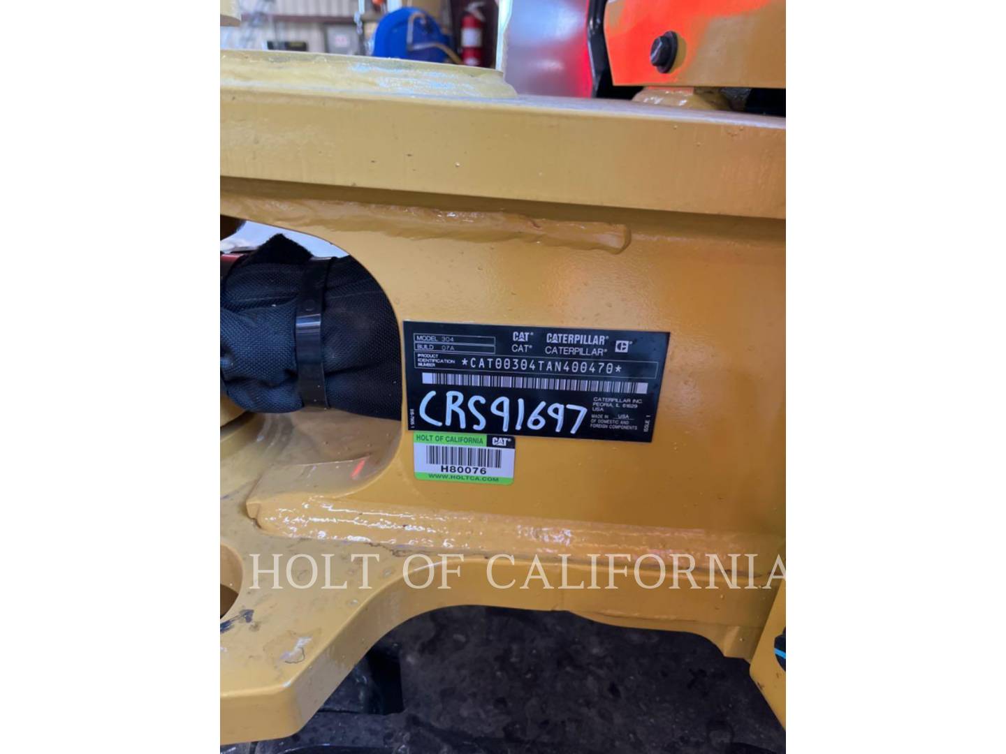 Caterpillar 304, 1278 hours, S/N: AN400470, 2022 - Image 6