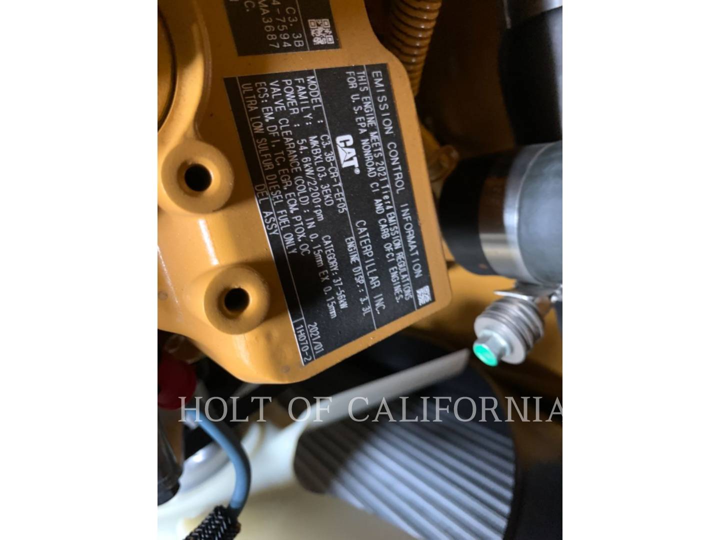 Caterpillar 308, 2478 hours, S/N: GG804086, 2021 - Image 7
