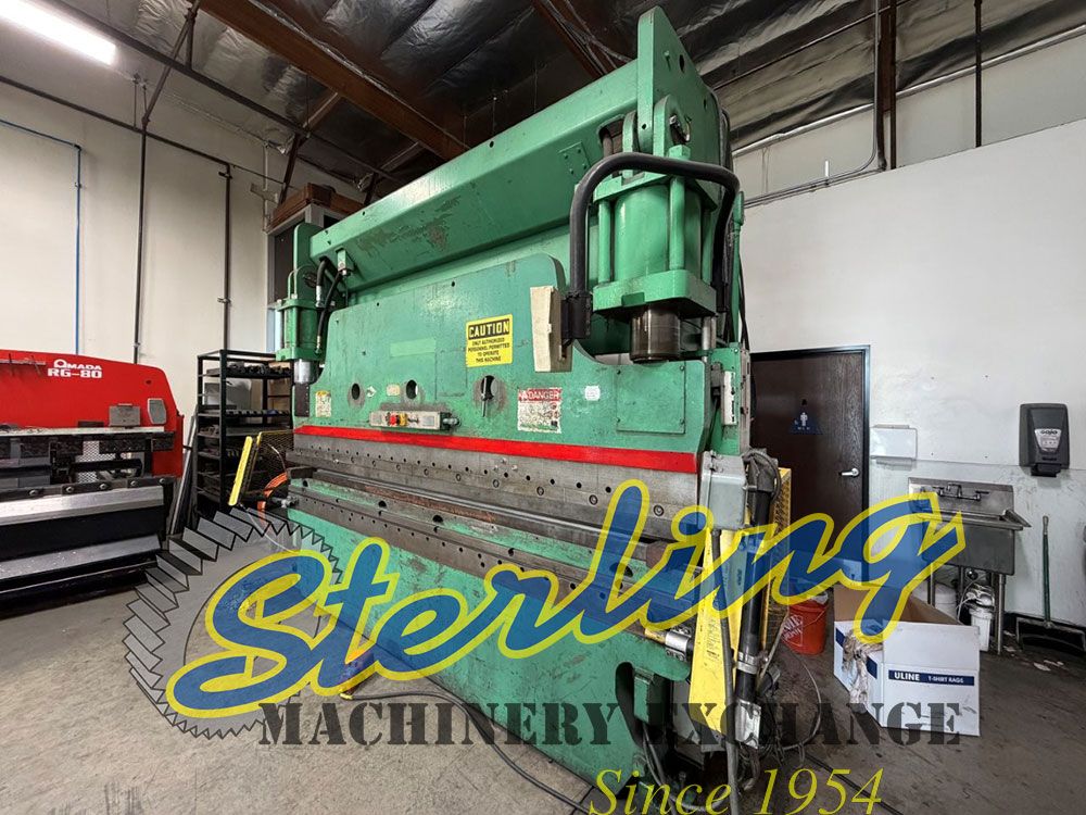 230 Ton, Cincinnati #230CB10, CNC hydraulic press brake, 12' overall, 10" stroke, 8" throat, 17" open - Image 5