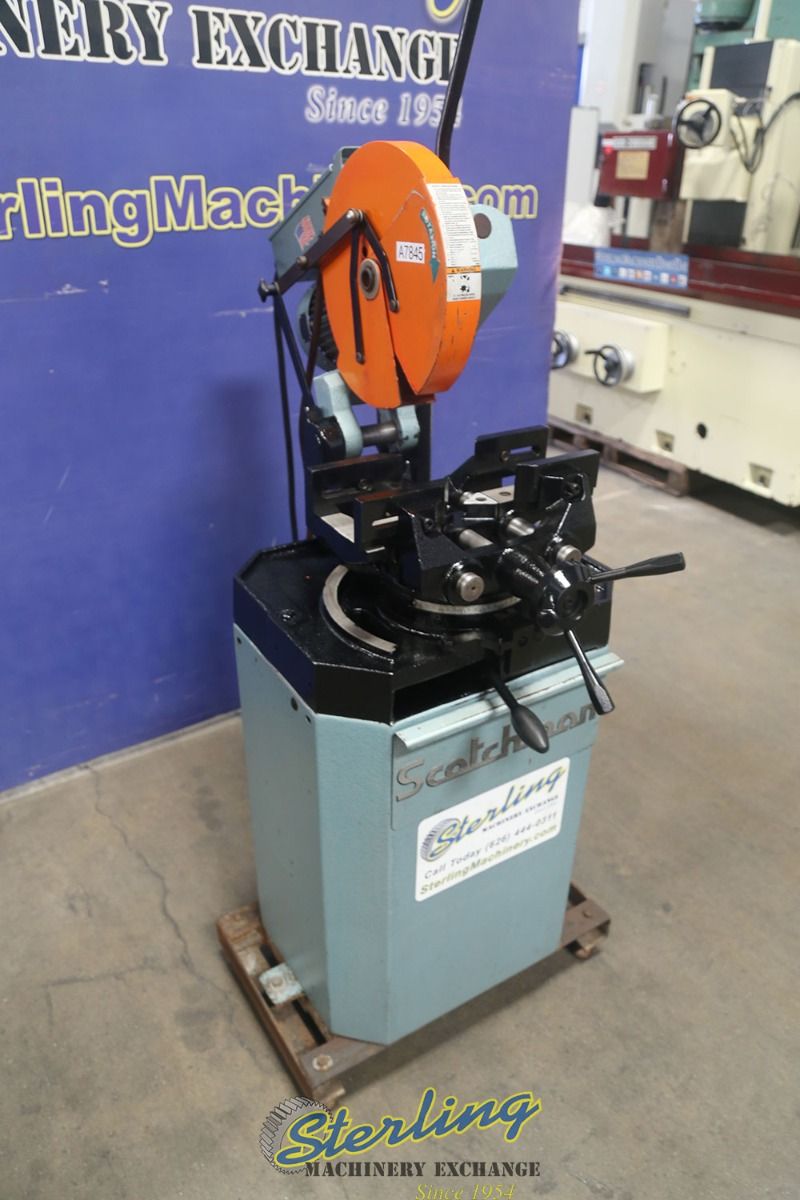 14" Scotchman #CPO350LT, cold saw, 220 V., 3-phase, mitering - Image 5