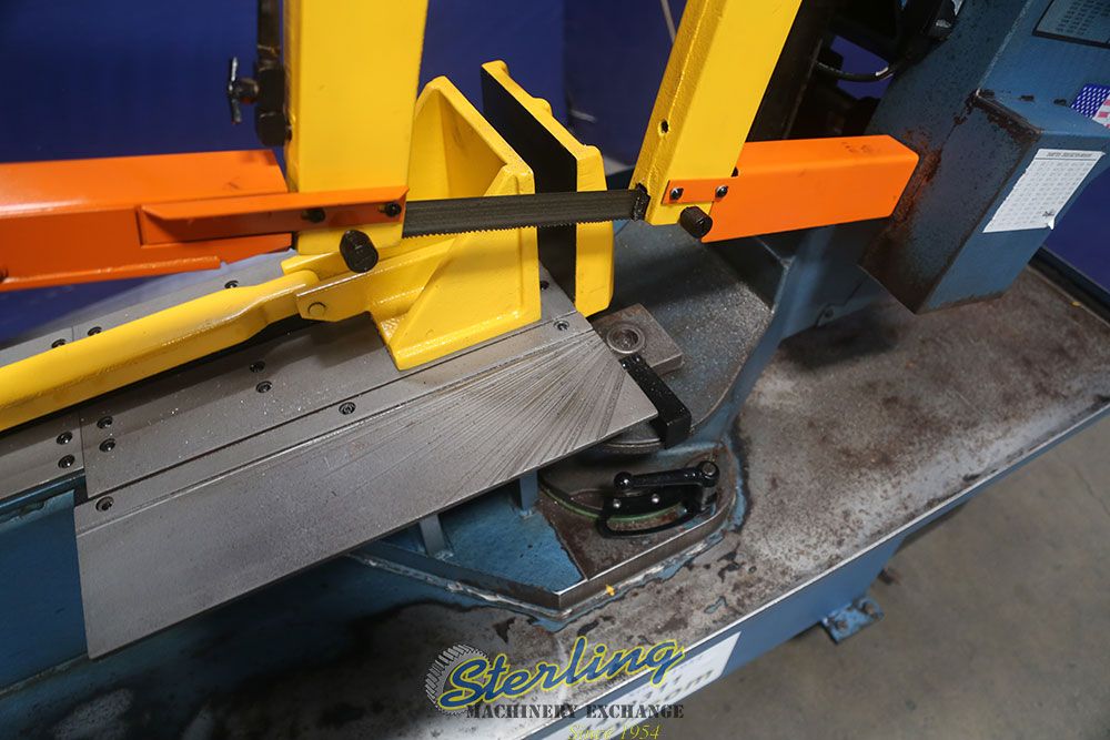 9" x 16" DoAll #C-916, horizontal bandsaw, 1" x 0.035" x 158" blade, 105-275 FPM, 14" wheel, 2 HP, manual - Image 8