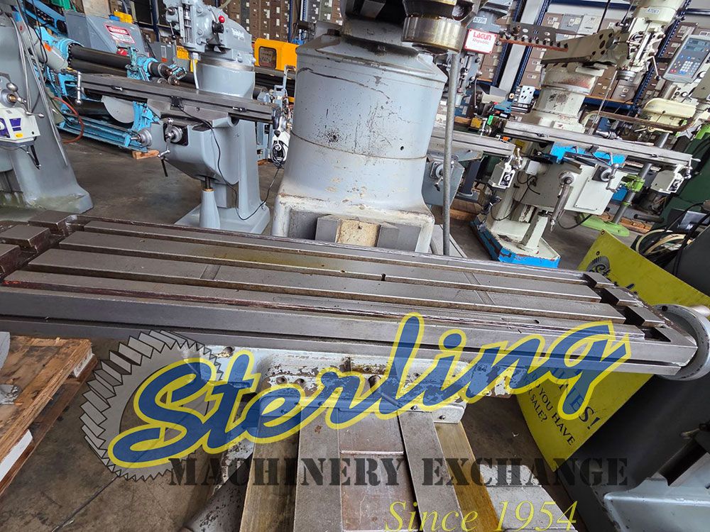 Ex-Cell-O #602, vertical mill, 9" x 42" table, variable speed head, 30" X, 16" Y, 12" Z, 85-4000 RPM, R-8 - Image 3
