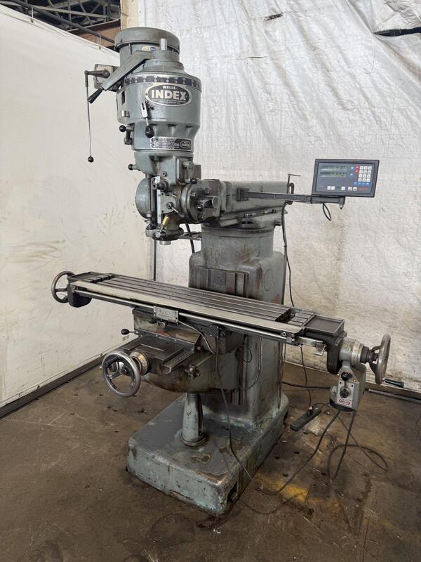 Wells-Index #847, vertical mill - Image 3